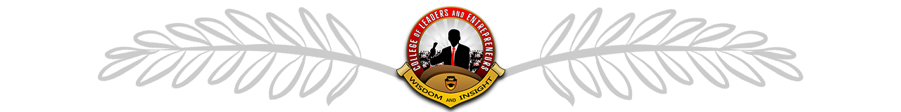 The College of Leaders and Entrepreneurs Logo